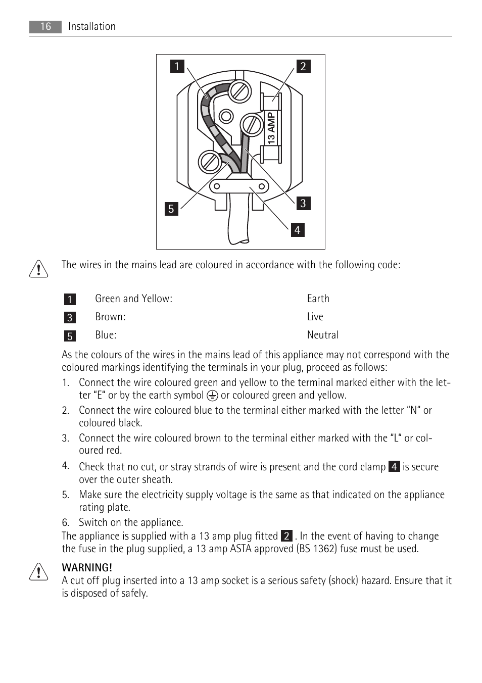 AEG SKS71840S0 User Manual | Page 16 / 20