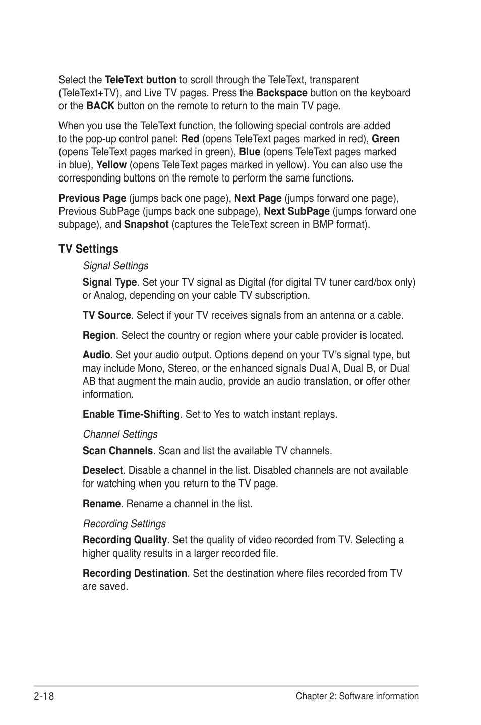 Asus My Cinema Series User Manual | Page 40 / 66