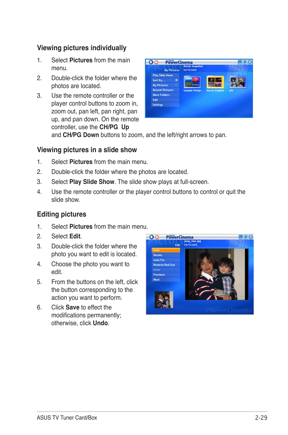 Asus My Cinema Series User Manual | Page 51 / 66