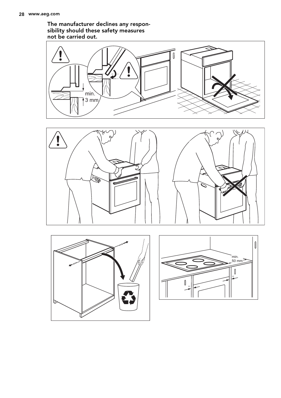 AEG BE2003021M User Manual | Page 28 / 36
