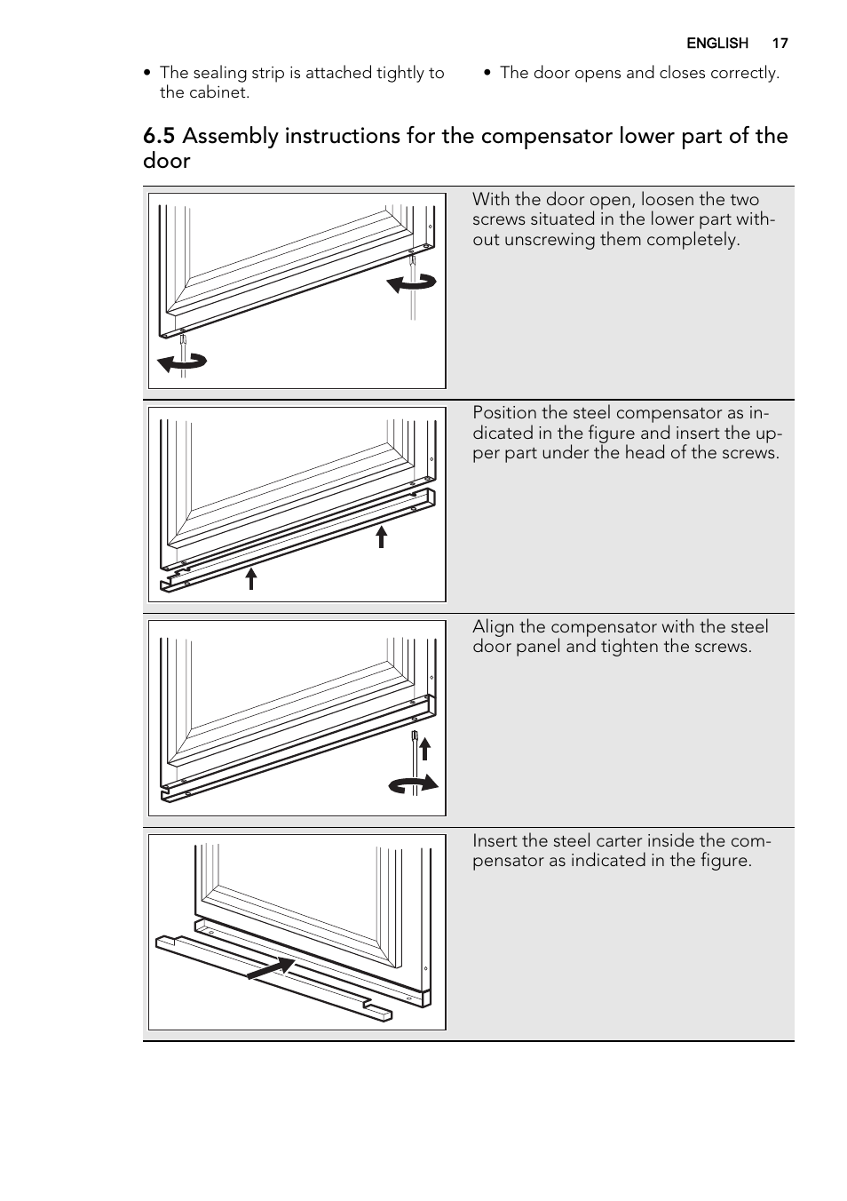 AEG SWS98820L0 User Manual | Page 17 / 20