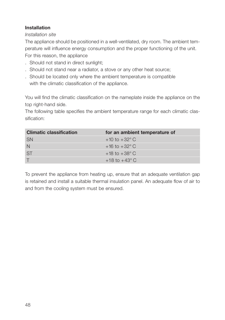 AEG SCT71900S0 User Manual | Page 48 / 104