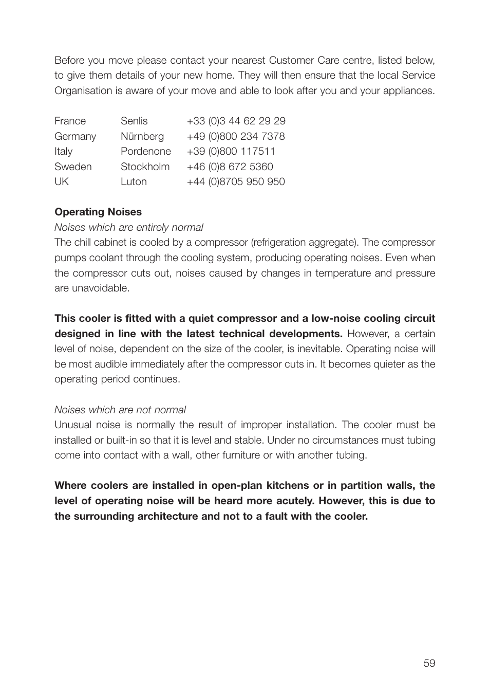 AEG SCT71900S0 User Manual | Page 59 / 104