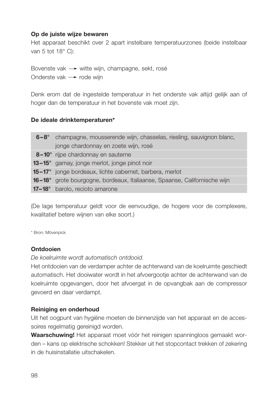 AEG SCT71900S0 User Manual | Page 98 / 104