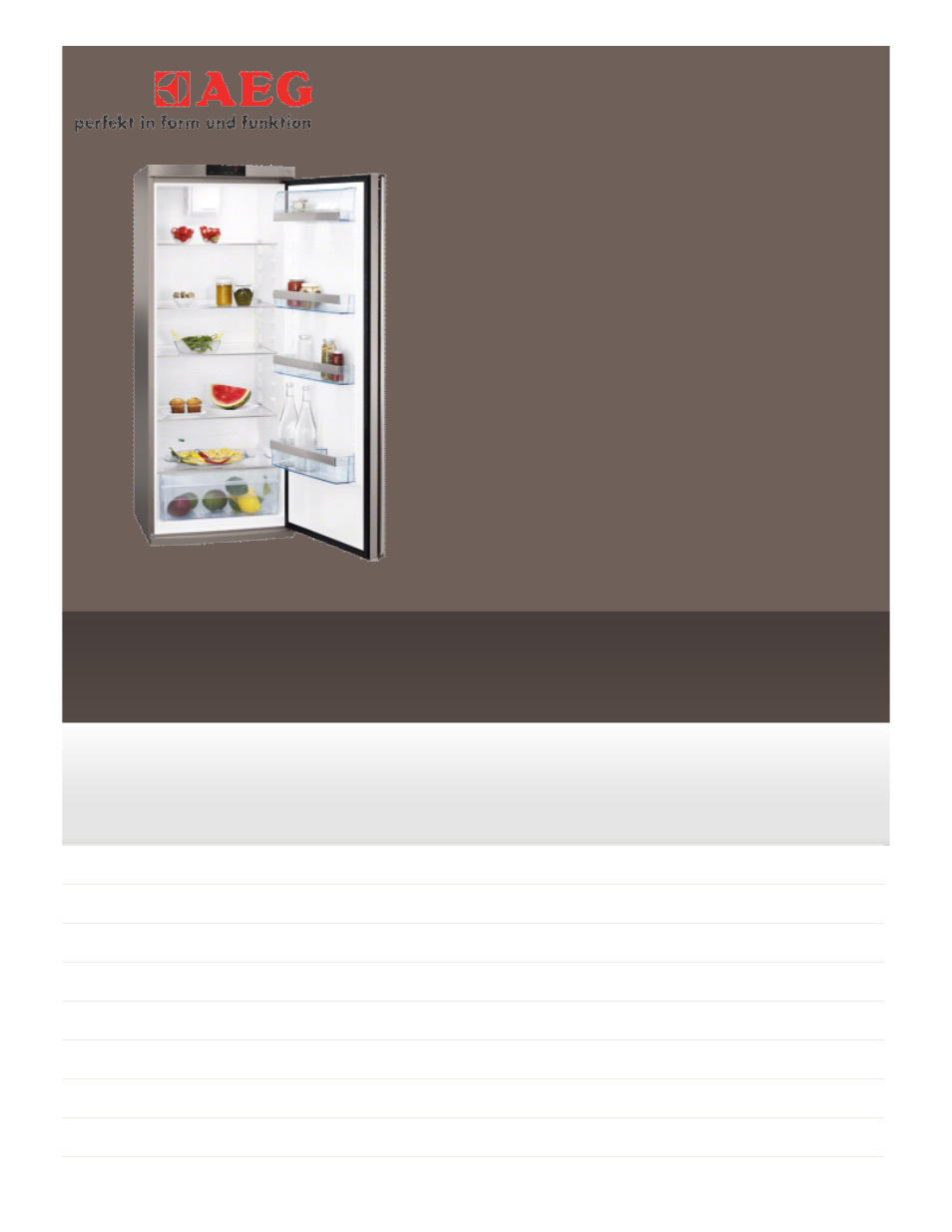 AEG S54000KMX0 User Manual | 2 pages