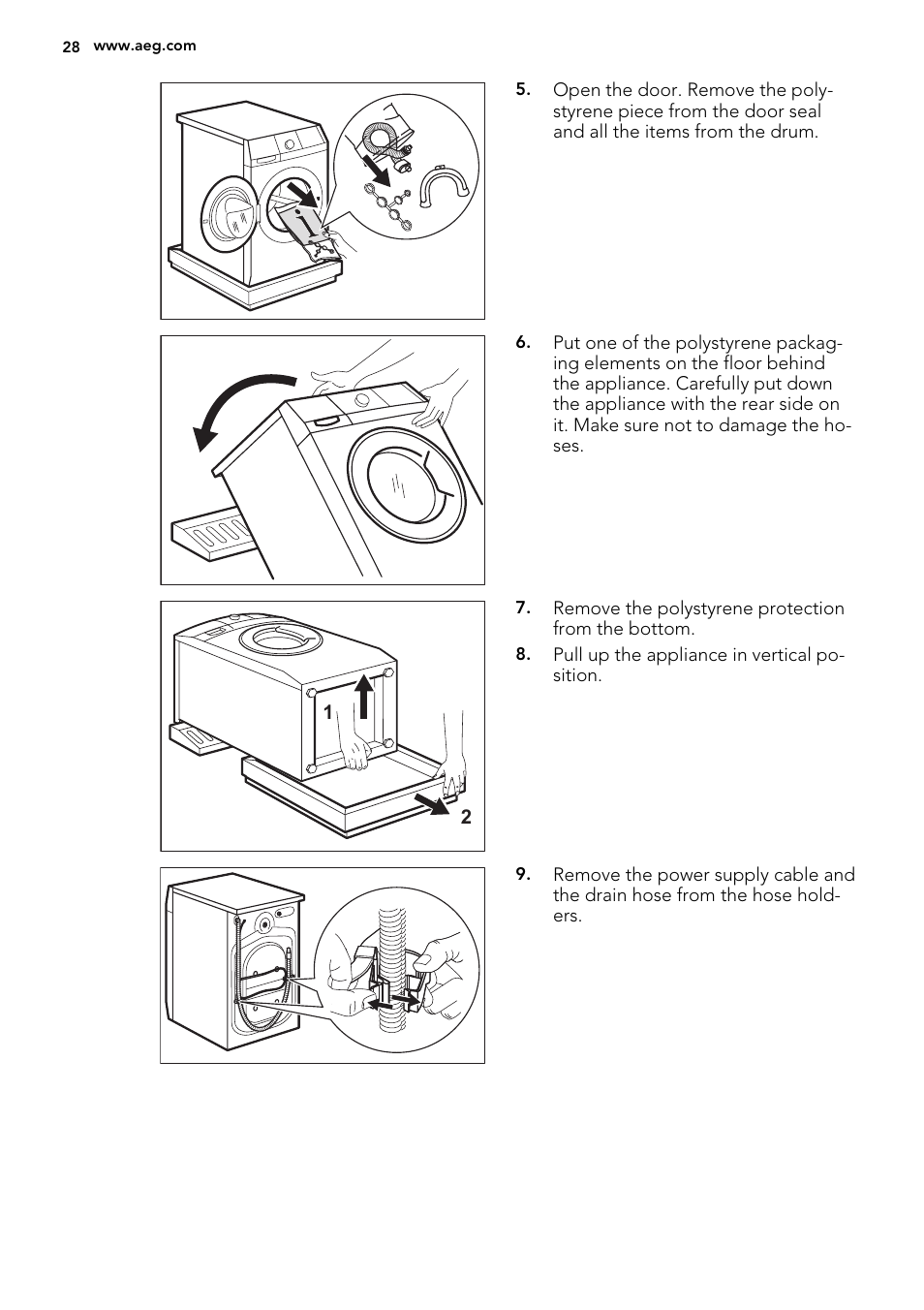 AEG L76675FL User Manual | Page 28 / 36