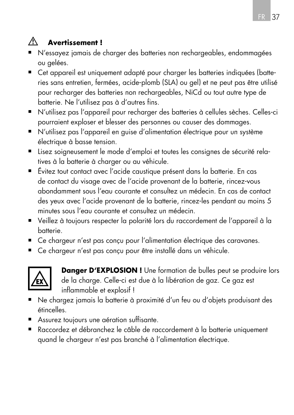 AEG Automatic Charger AG 1208 User Manual | Page 37 / 88