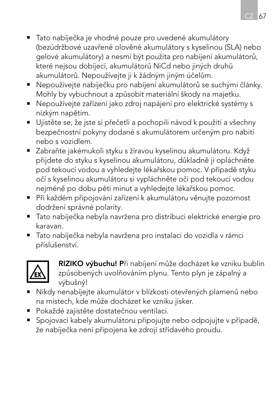 AEG Automatic Charger AG 1208 User Manual | Page 67 / 88