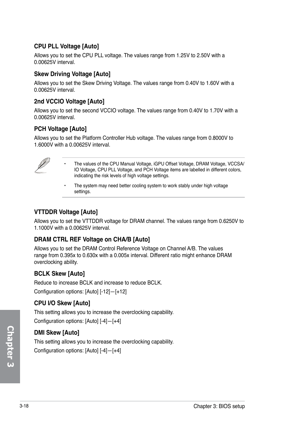 Chapter 3 | Asus MAXIMUS V E7627 User Manual | Page 114 / 246
