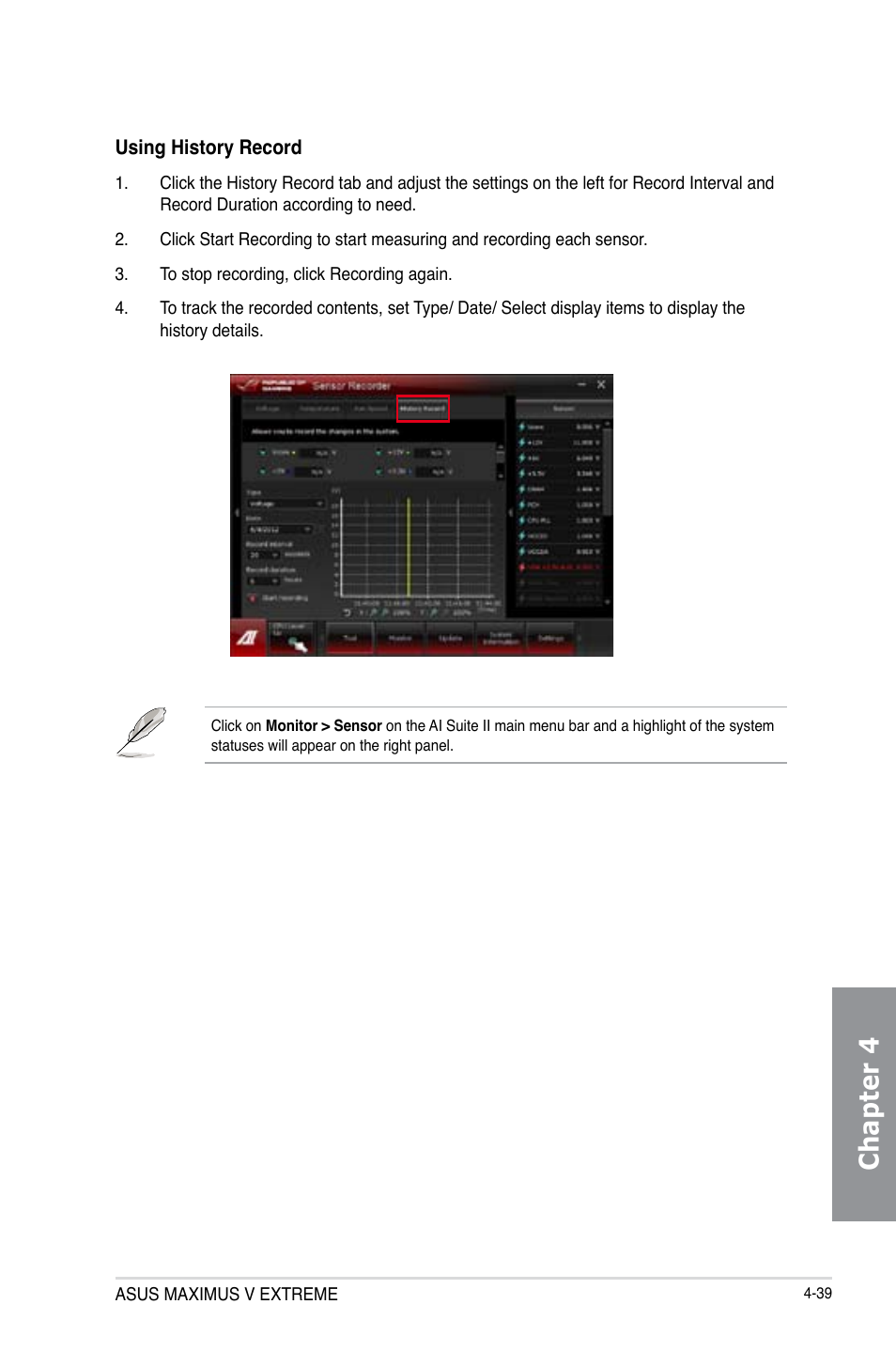 Chapter 4 | Asus MAXIMUS V E7627 User Manual | Page 189 / 246