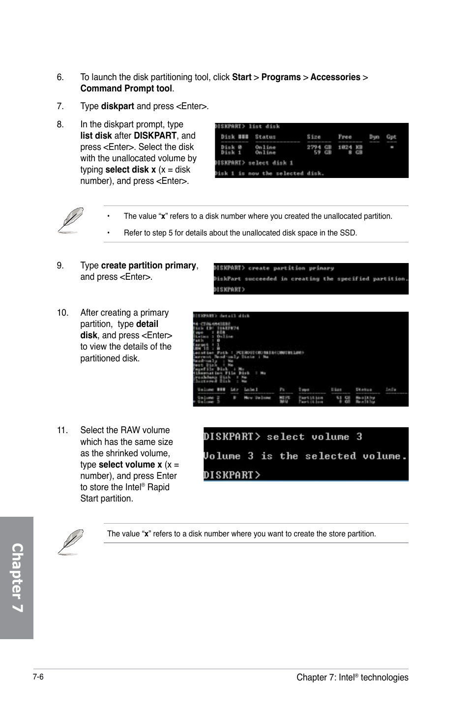 Chapter 7 | Asus MAXIMUS V E7627 User Manual | Page 232 / 246