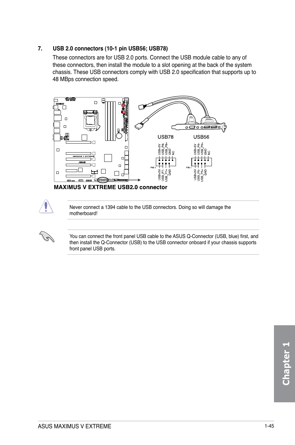 Chapter 1 | Asus MAXIMUS V E7627 User Manual | Page 61 / 246