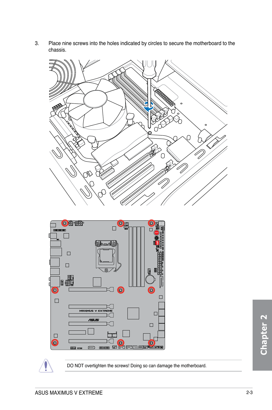 Chapter 2 | Asus MAXIMUS V E7627 User Manual | Page 71 / 246