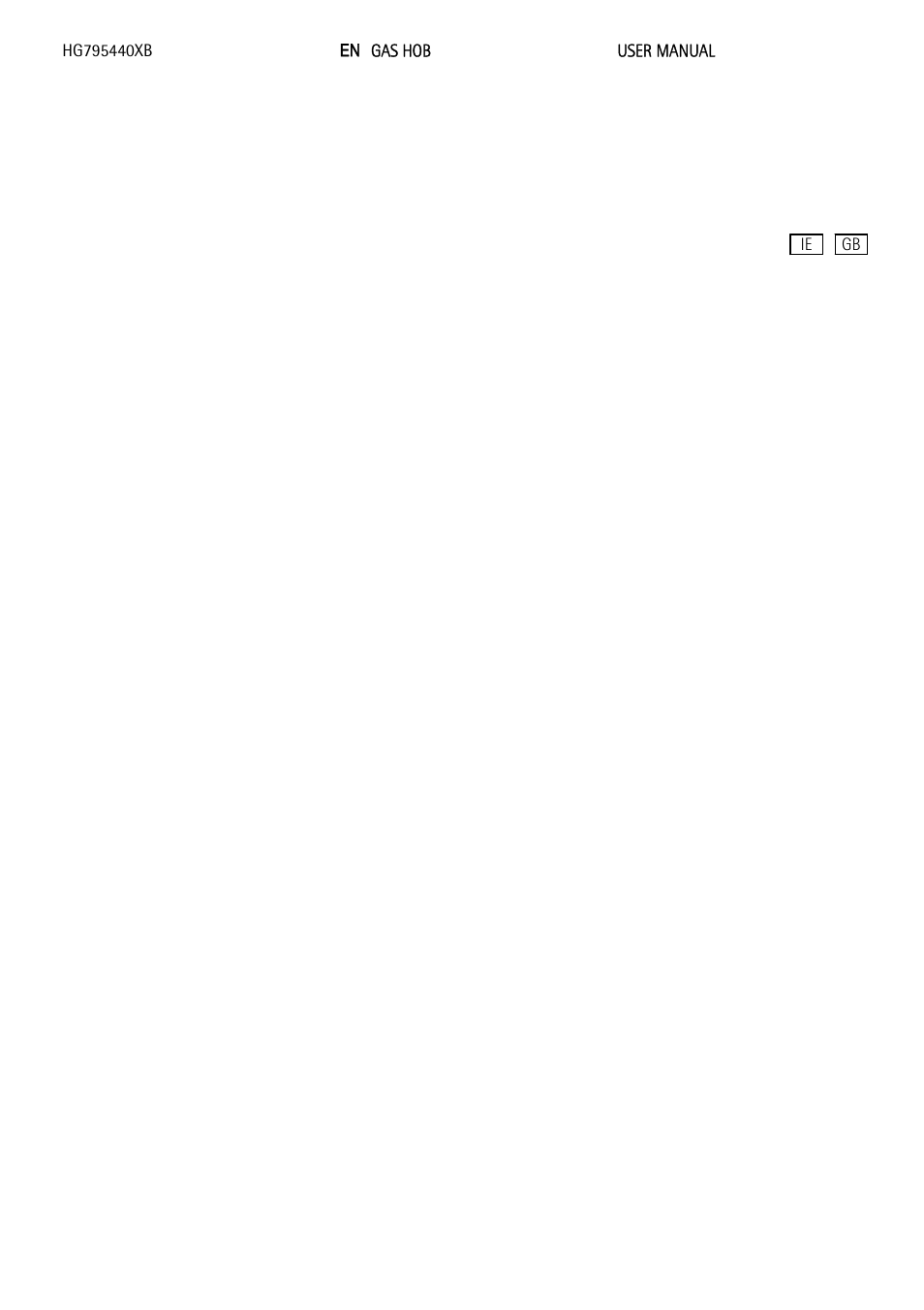 AEG HG956440SM User Manual | 24 pages