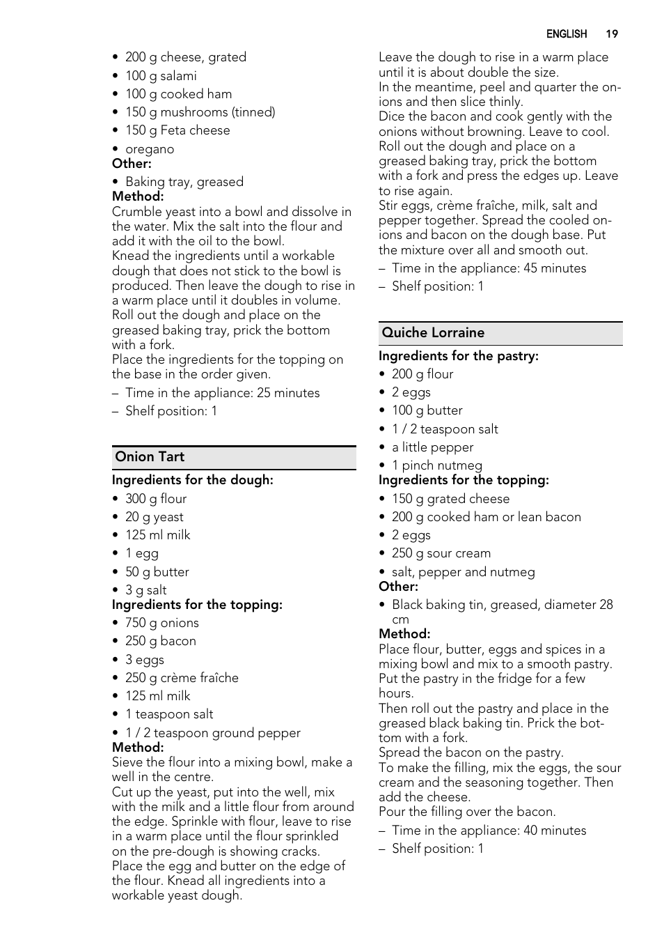 AEG KS8100001M User Manual | Page 19 / 28