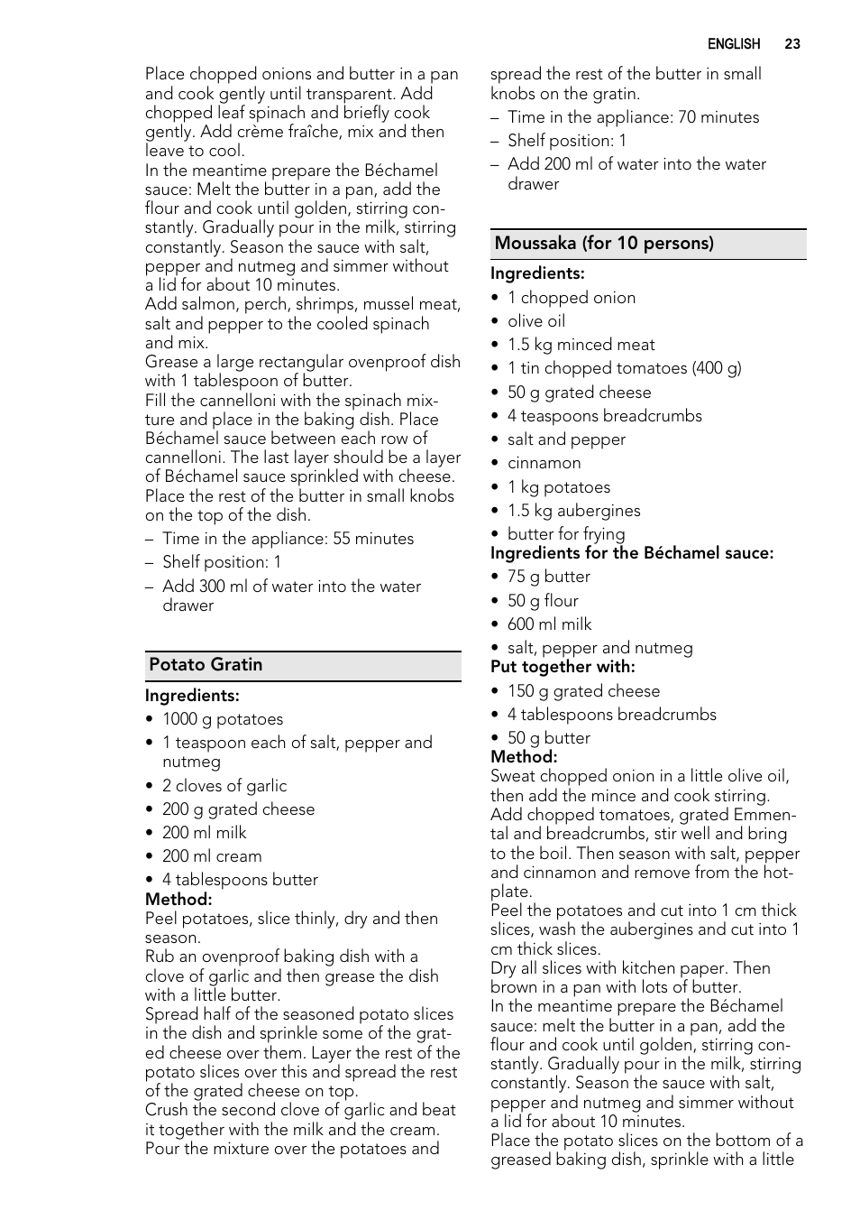 AEG KS8100001M User Manual | Page 23 / 28