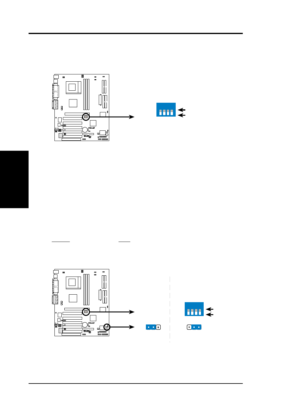 Hardware setup, Mode all sysclk switches are set: off | Asus A7V266-EX User Manual | Page 18 / 116