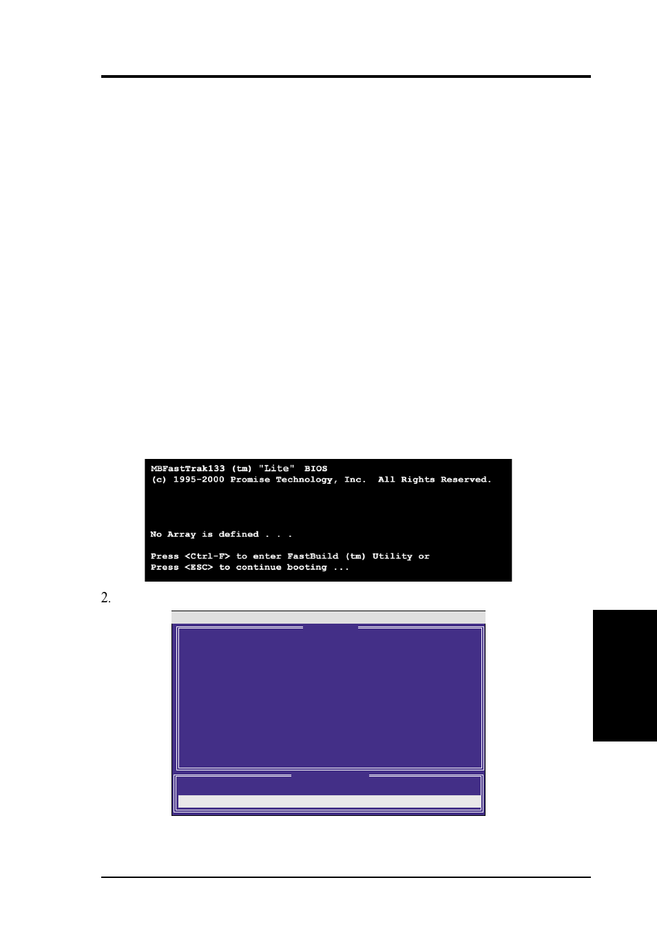 Software setup, 1 installing the hard disks, 2 enter mbfasttrak133 bios and fastbuild utility | Asus A7V266-EX User Manual | Page 81 / 116