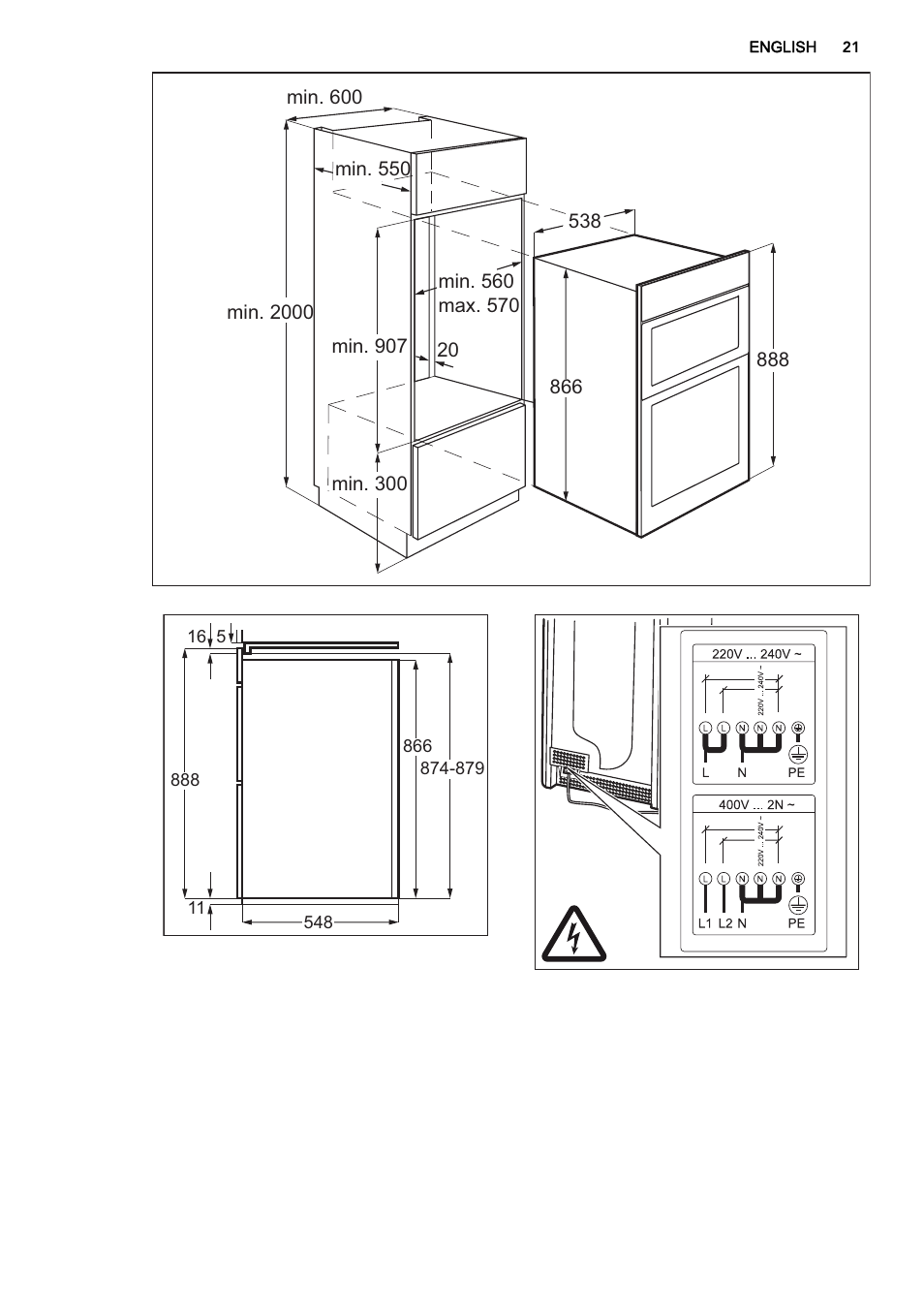 AEG DC4003000M User Manual | Page 21 / 28