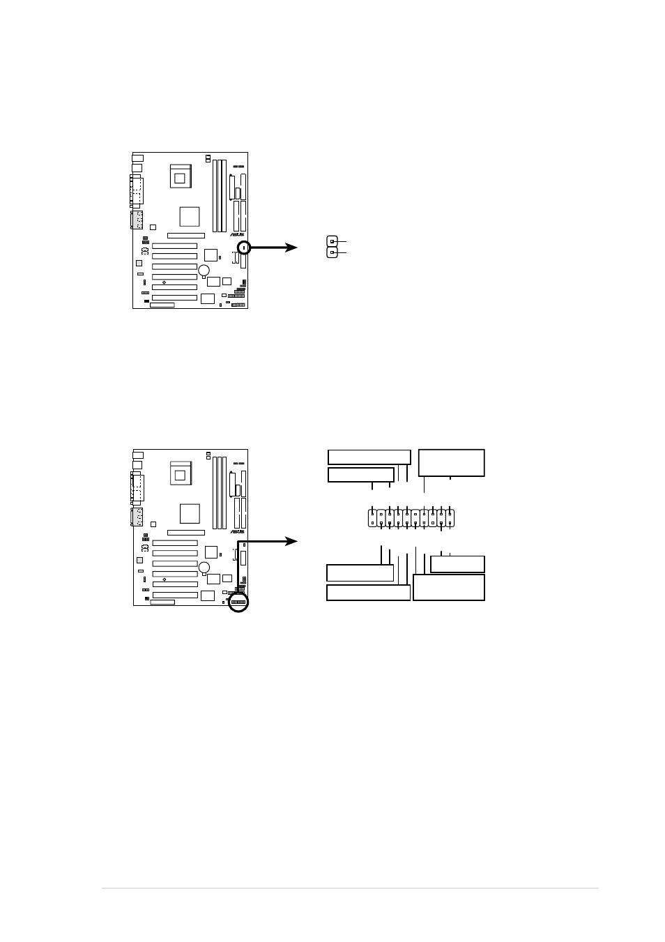 Figure 2-46 power supply thermal connector | Asus P4B User Manual | Page 55 / 128