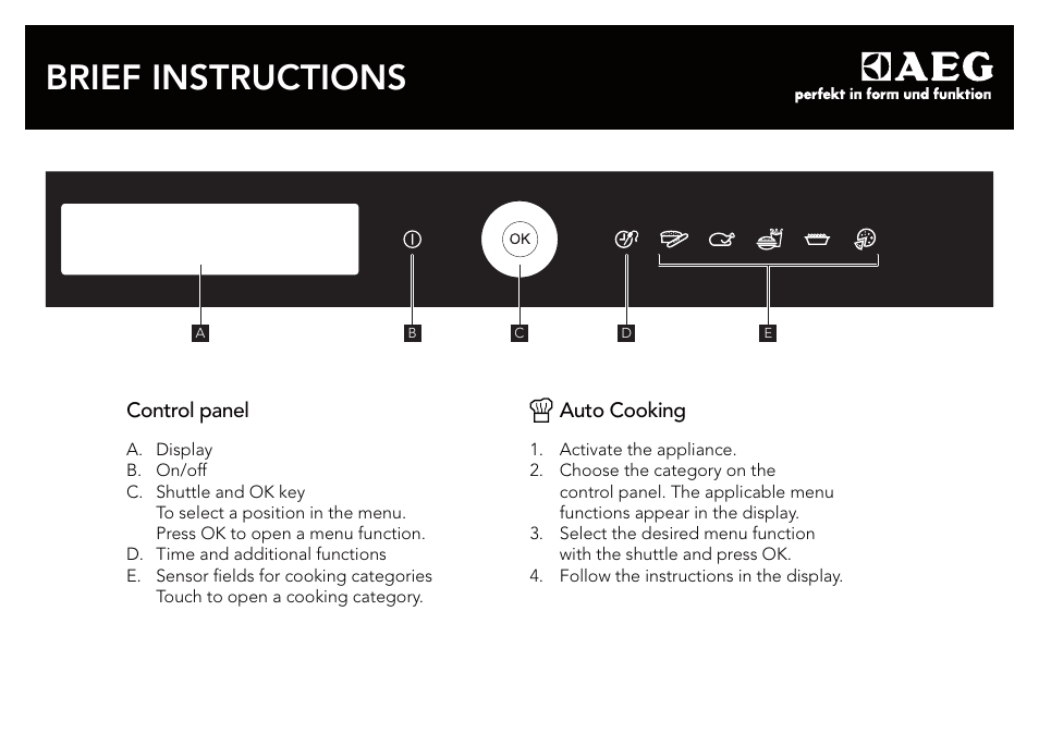 AEG DC7003000M User Manual | 2 pages