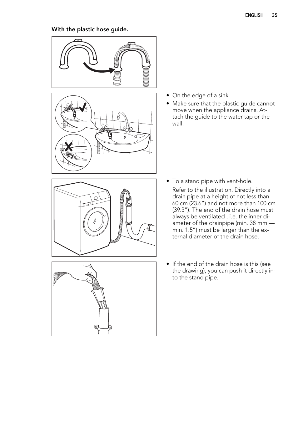 AEG L61470WDBI User Manual | Page 35 / 40