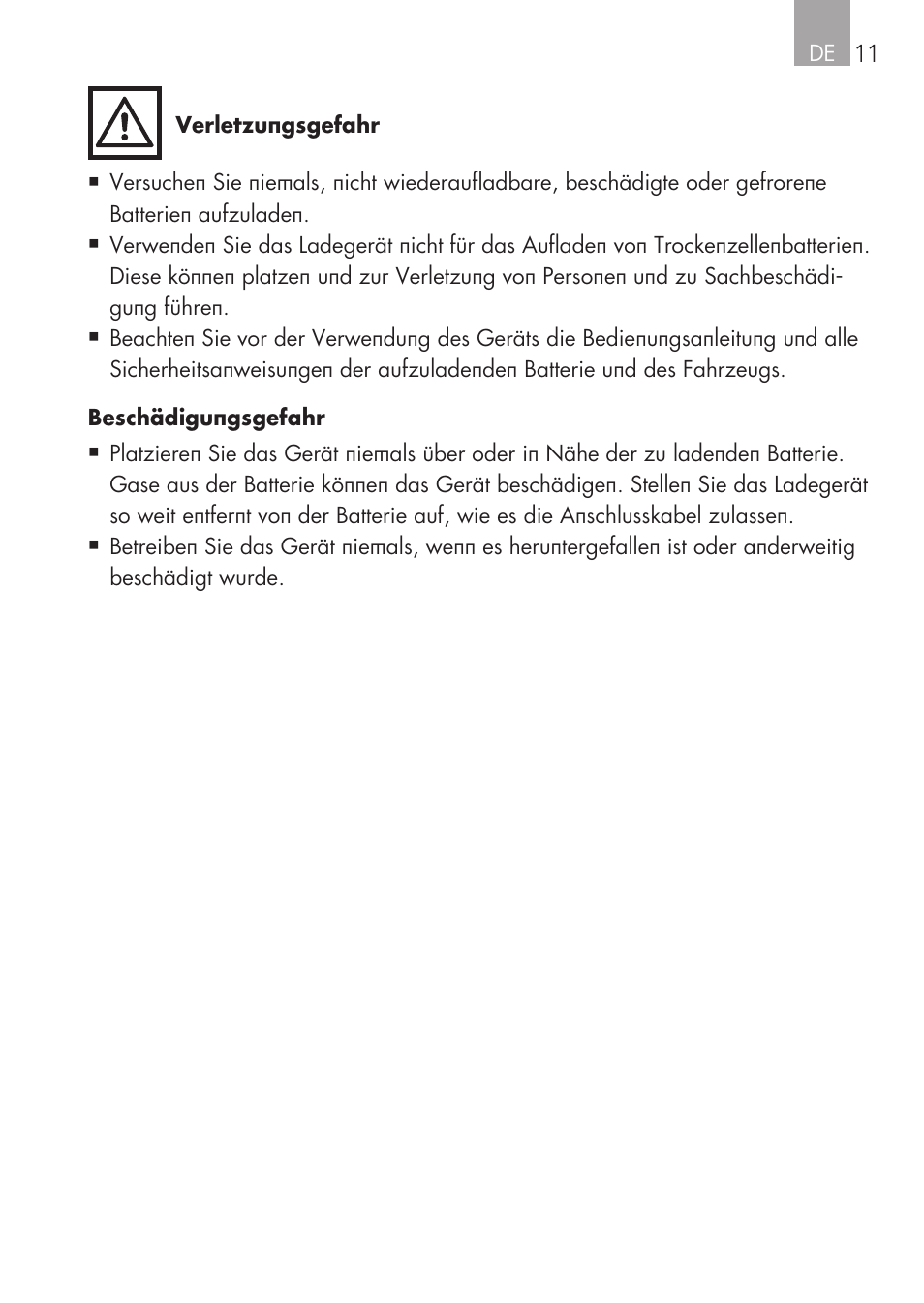 AEG CHARGING UNIT LM 1.5 User Manual | Page 11 / 124