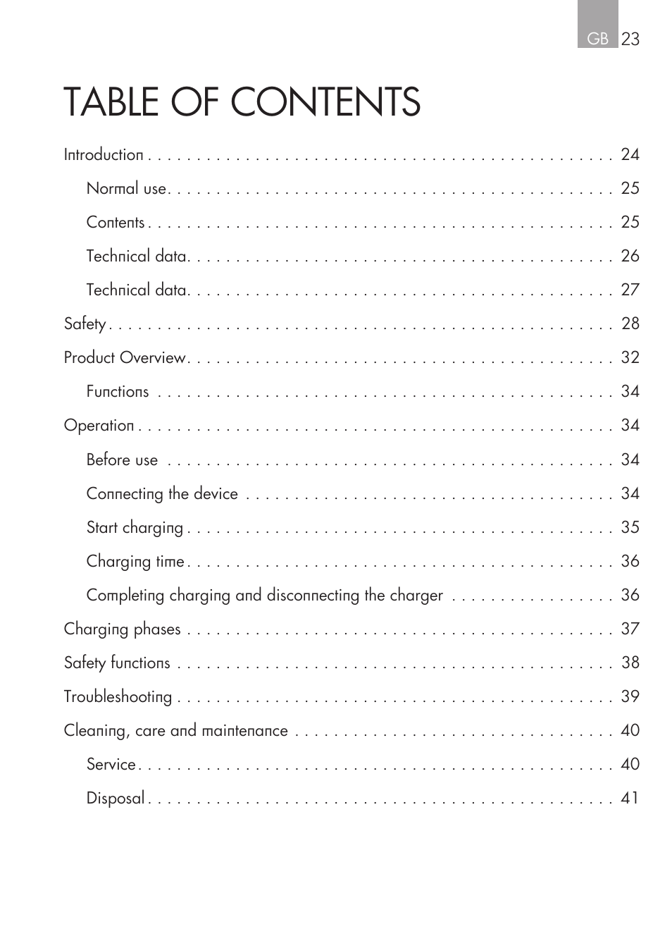 AEG CHARGING UNIT LM 1.5 User Manual | Page 23 / 124