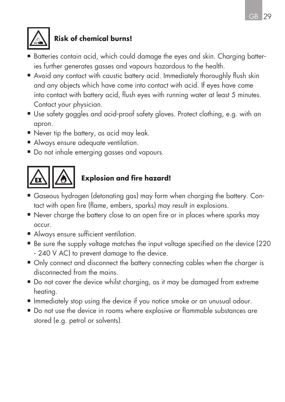 AEG CHARGING UNIT LM 1.5 User Manual | Page 29 / 124