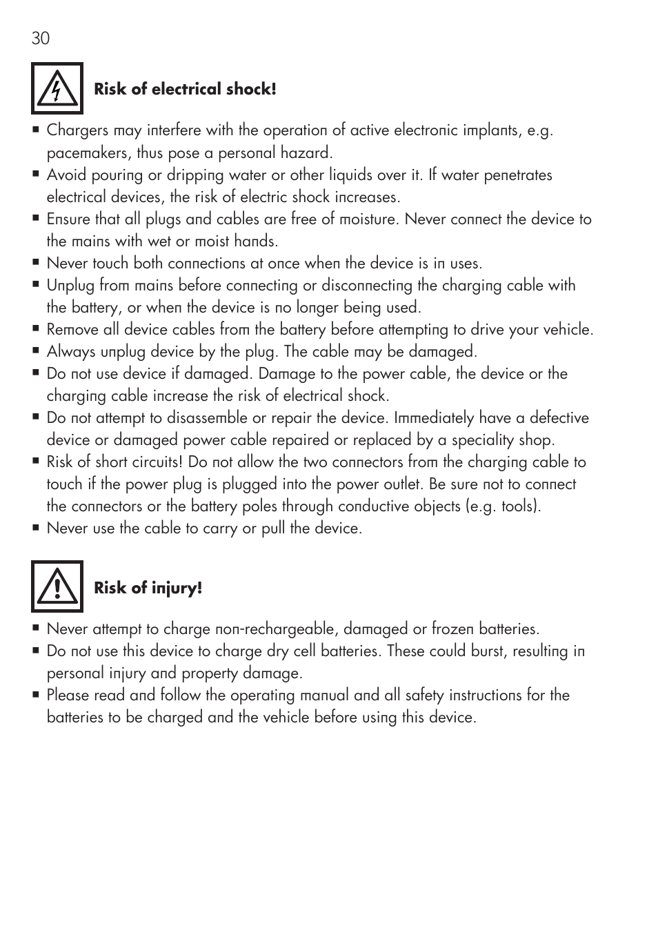 AEG CHARGING UNIT LM 1.5 User Manual | Page 30 / 124