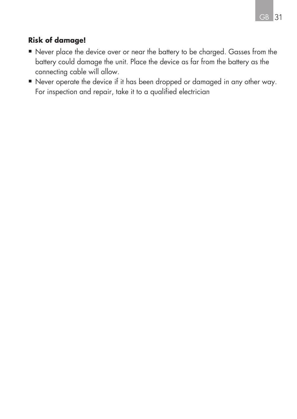 AEG CHARGING UNIT LM 1.5 User Manual | Page 31 / 124