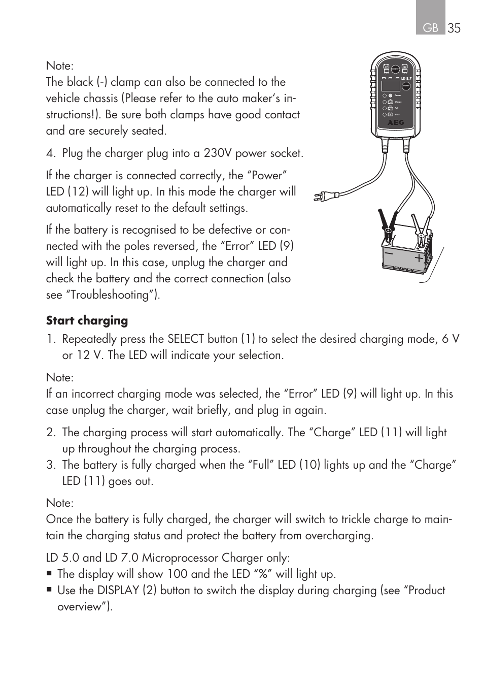 AEG CHARGING UNIT LM 1.5 User Manual | Page 35 / 124