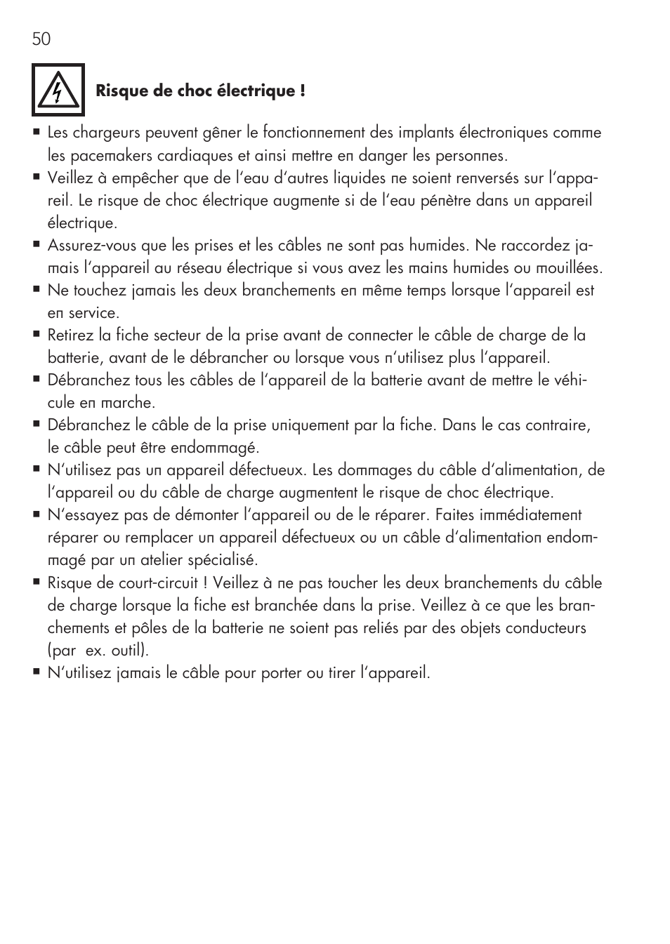 AEG CHARGING UNIT LM 1.5 User Manual | Page 50 / 124