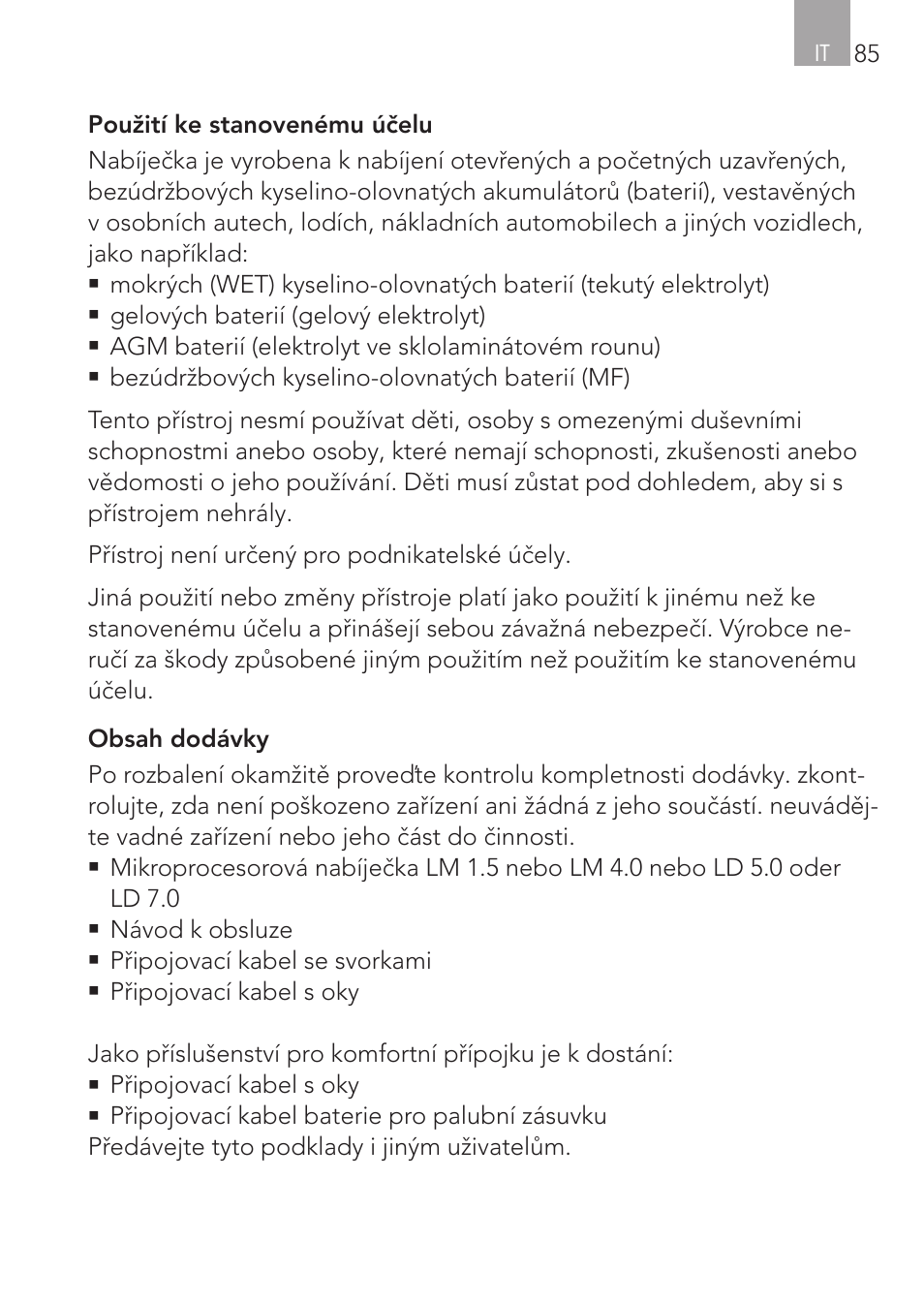 AEG CHARGING UNIT LM 1.5 User Manual | Page 85 / 124