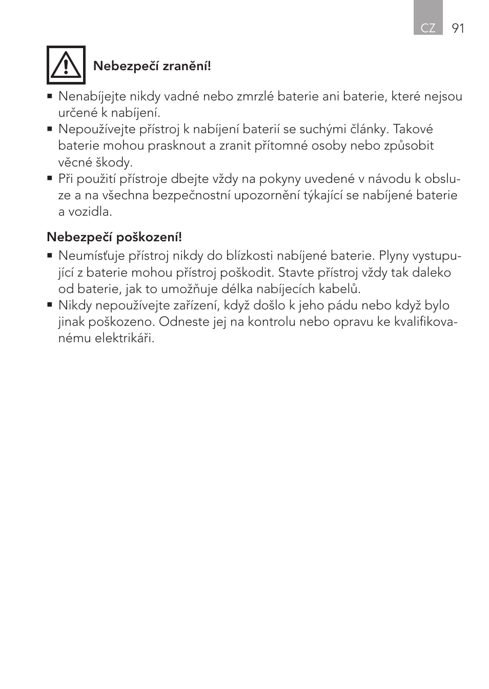 AEG CHARGING UNIT LM 1.5 User Manual | Page 91 / 124