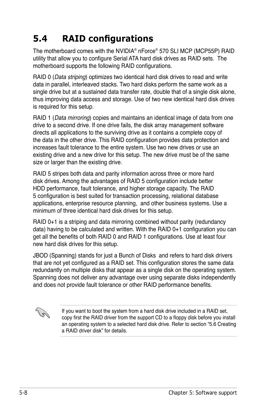 4 raid configurations | Asus M2N-L User Manual | Page 94 / 108