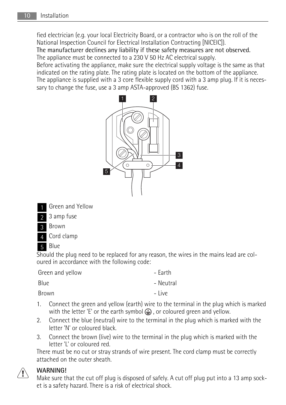 AEG HG795440XB User Manual | Page 10 / 20