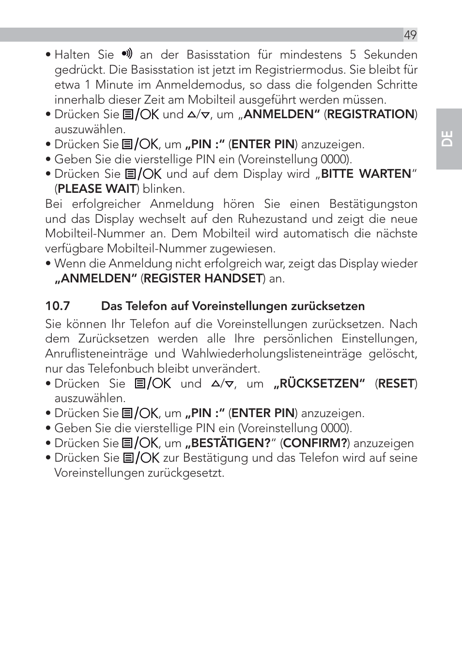 AEG Voxtel D500 - d550bt User Manual | Page 49 / 136