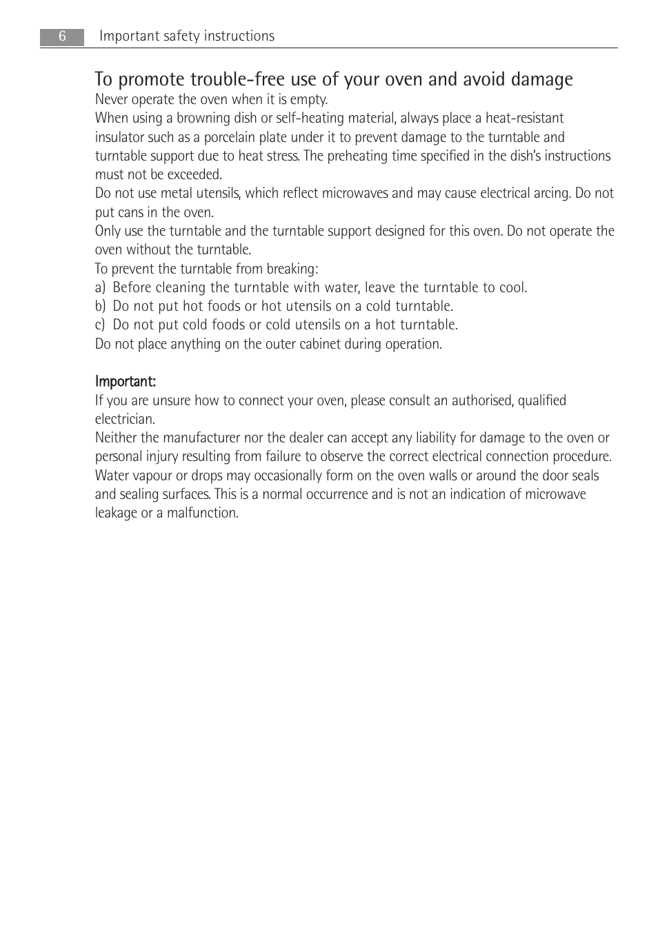 AEG MCC3881E-M User Manual | Page 6 / 36