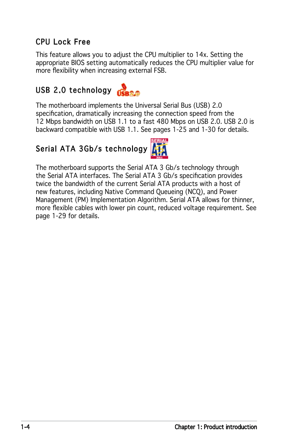 Asus Motherboard P5ND2 User Manual | Page 16 / 100