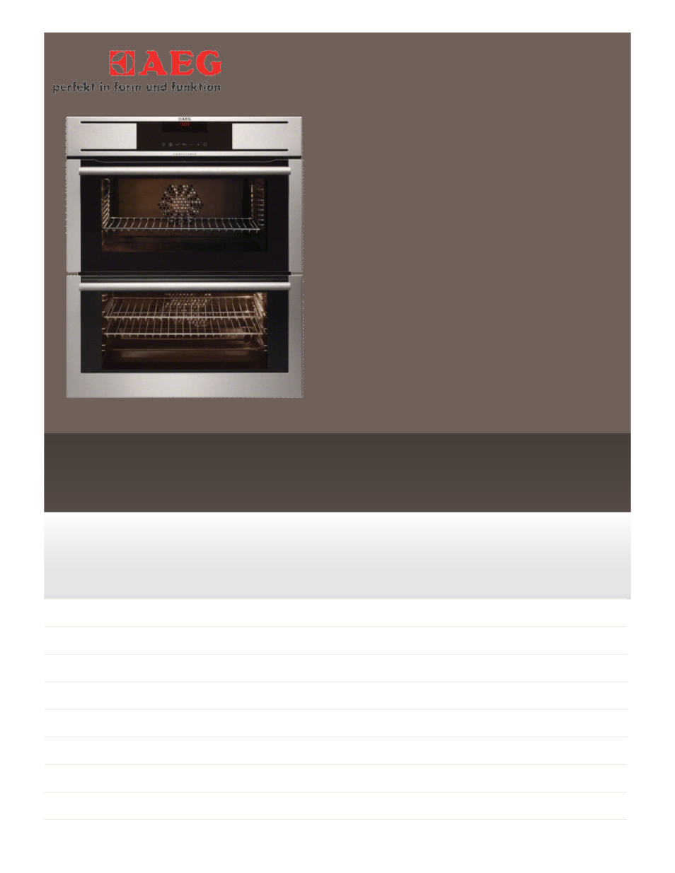 AEG DE4003000B User Manual | 2 pages
