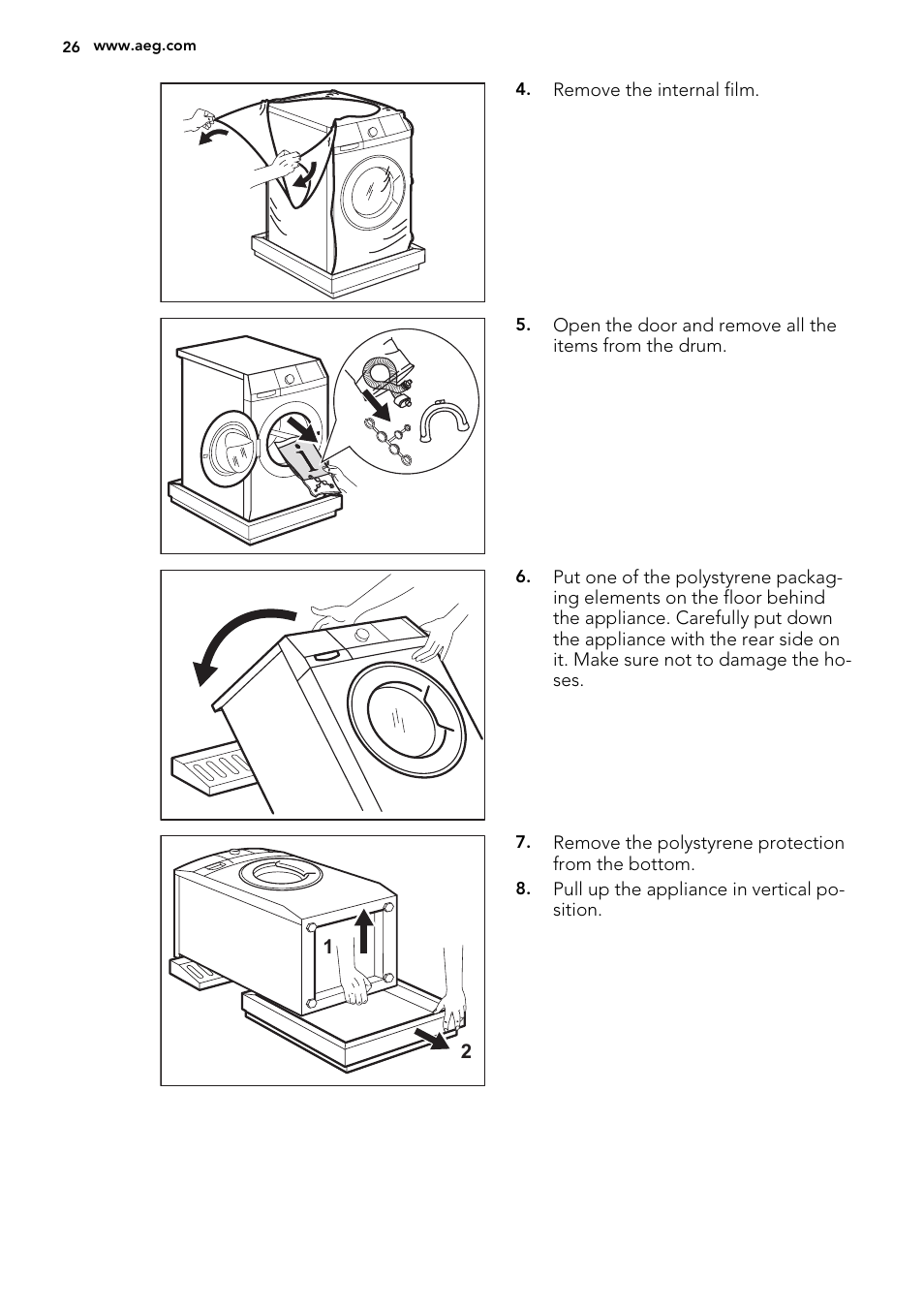 AEG L61470BI User Manual | Page 26 / 36