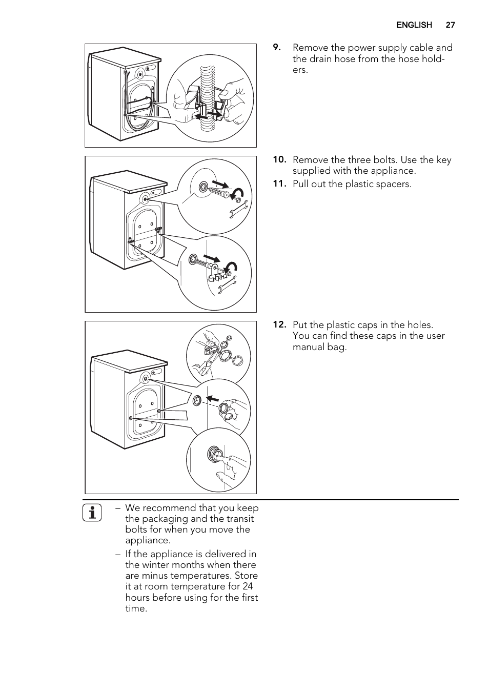 AEG L61470BI User Manual | Page 27 / 36