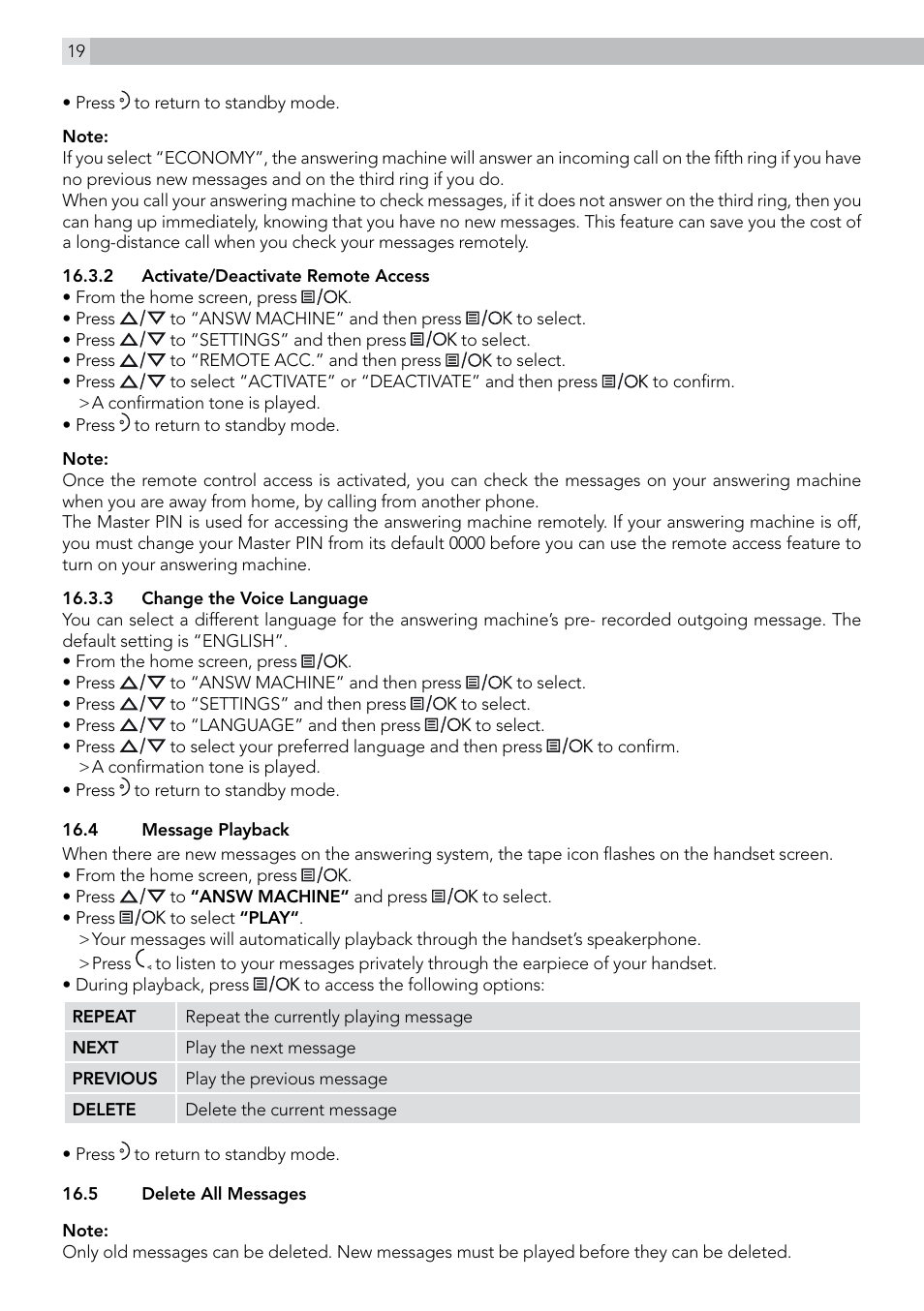 AEG Solo 15 User Manual | Page 20 / 28