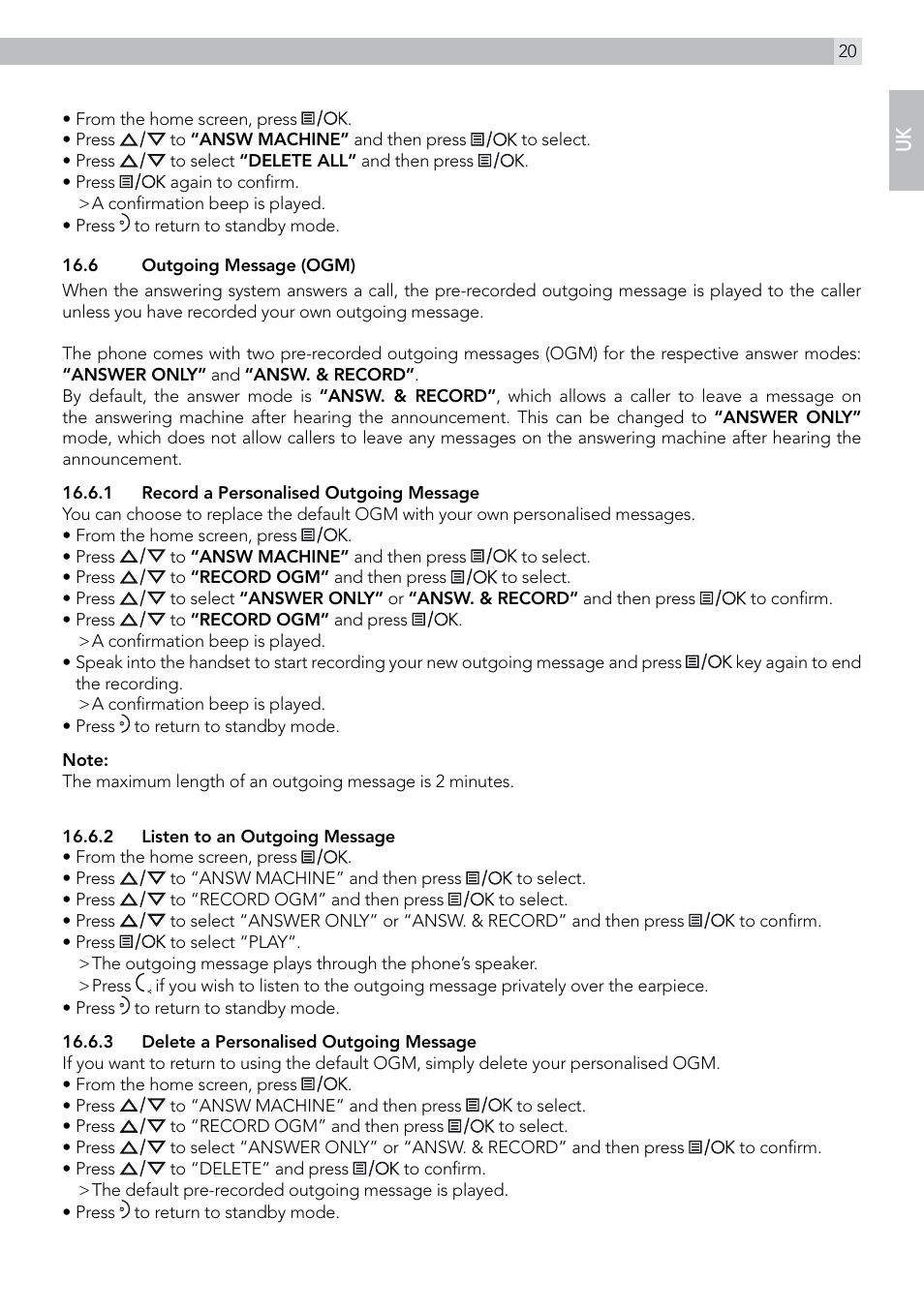 AEG Solo 15 User Manual | Page 21 / 28