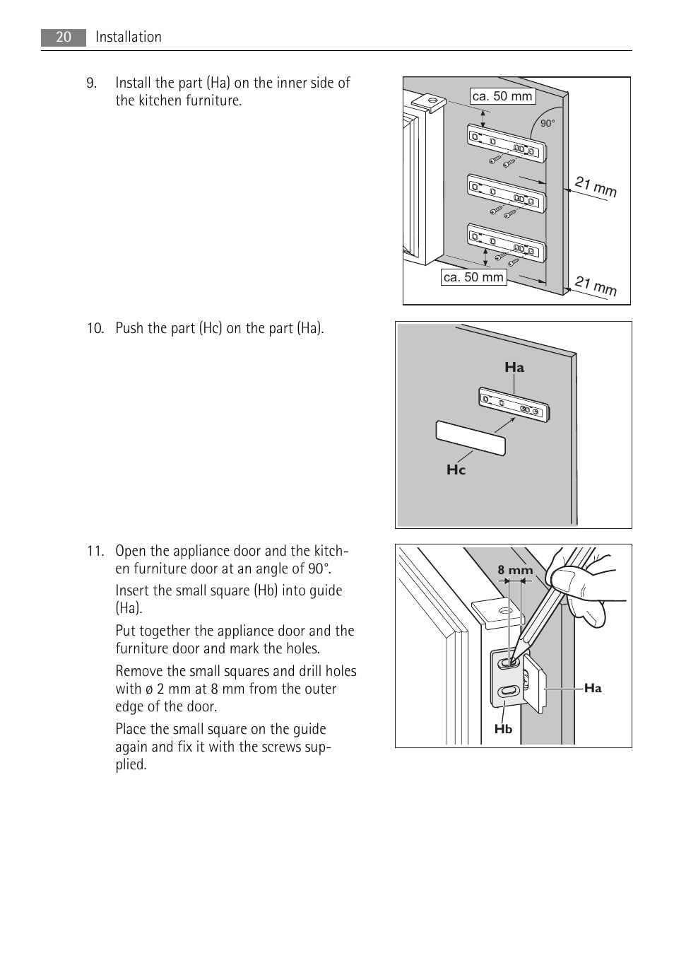 AEG AGN71200F0 User Manual | Page 20 / 24