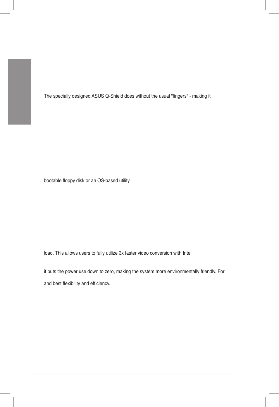 6 other special features, Other special features -8, Chapter 1 | Asus q-design, Asus q-shield, Asus q-connector, Asus ez-flash 2, 6 other special features lucidlogix virtu mvp, Displayport 1.1a support | Asus DELUXE P8Z77-V User Manual | Page 23 / 195