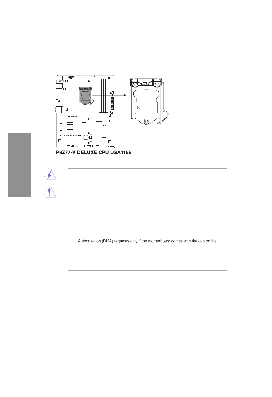 2 central processing unit (cpu), Central processing unit (cpu) -4, Chapter 2 | Asus DELUXE P8Z77-V User Manual | Page 29 / 195