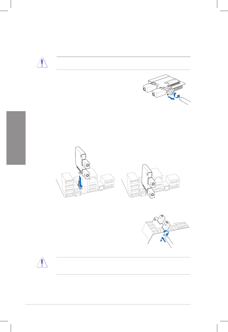 10 wireless and bluetooth module installation, Wireless and bluetooth module installation -48, Chapter 2 | Asus DELUXE P8Z77-V User Manual | Page 73 / 195