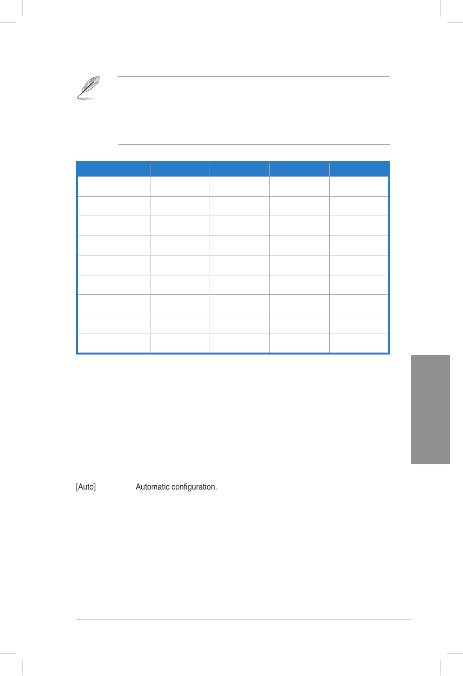 Chapter 3, Dram data ref voltage on cha/b [auto, Dram ctrl ref voltage on cha/b [auto | Cpu spread spectrum [auto | Asus DELUXE P8Z77-V User Manual | Page 98 / 195